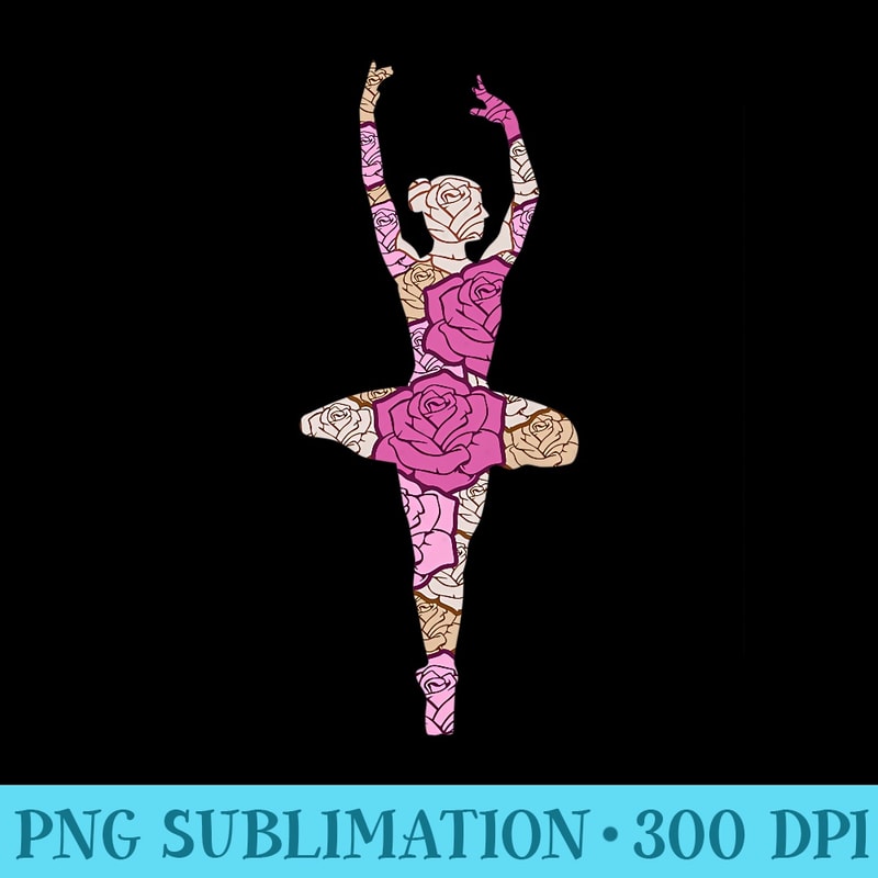 Ballerina Girl Tutu Dancer Design Premium - Shirt Image Download - Capture Imagination with Every Detail