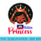 Haitian Princess Haiti Flag Melanin for Black Girls - Shirt Design PNG - Perfect for Creative Projects