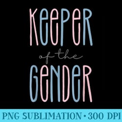 keeper of the gender gender reveal party s team tea - digital png downloads