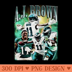 a.j. brown fly power - download png graphic