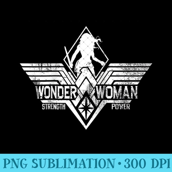 DC Batman V Superman Wonder Woman Stencil Strength Raglan Baseball 0011.jpg