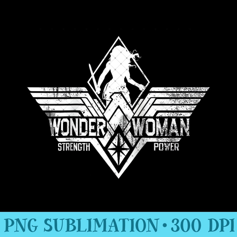 DC Batman V Superman Wonder Woman Stencil Strength Raglan Baseball 0011.jpg