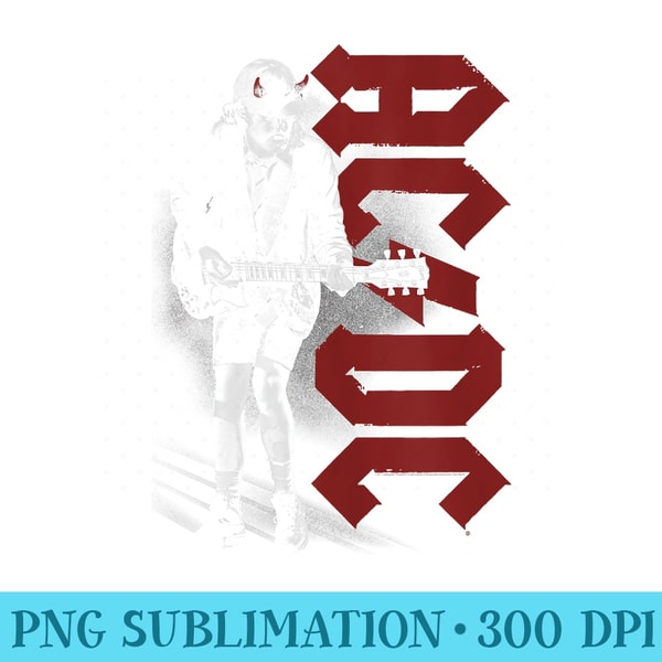 ACDC Angus Rockin - PNG Art Files | Inspire Uplift