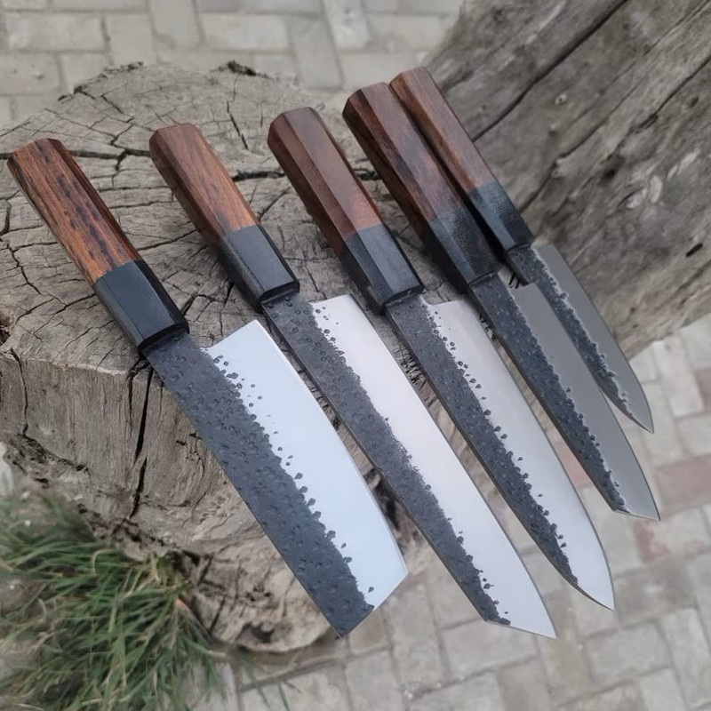 Handcrafted Japanese Chef Knife Set Perfect Gift For Cooking Lovers Wedding Couples And Kitchen Connoisseurs 2