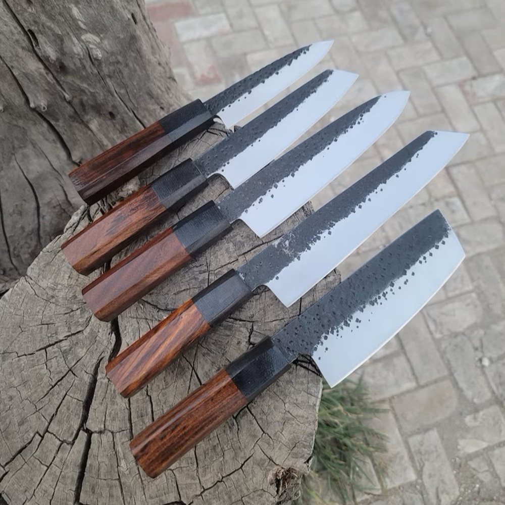 Handcrafted Japanese Chef Knife Set Perfect Gift For Cooking Lovers Wedding Couples And Kitchen Connoisseurs 1
