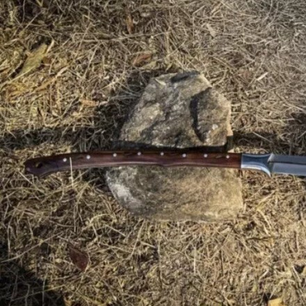 Custom Handmade Carbon Steel Blade Tactical Khopesh Sword Hunting Sword Camping 1