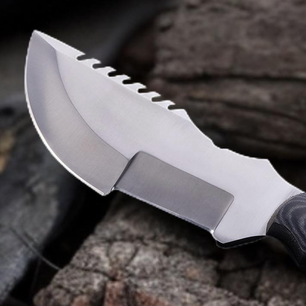 Handcrafted Tracker Knife With Pakka Wood Handle Premium Quality Hunting Knife 3