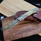 Pocket Knife Camel Bone 65 Damascus Steel Knife Steel Bolster Back Lock Folding Knife 2