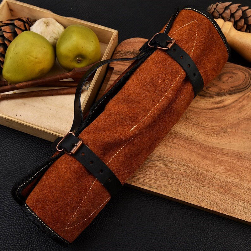 High Quality Custom Hand Forged Personalized Chef Knife Set Kitchen Tool Handmade Gifts For Him 4