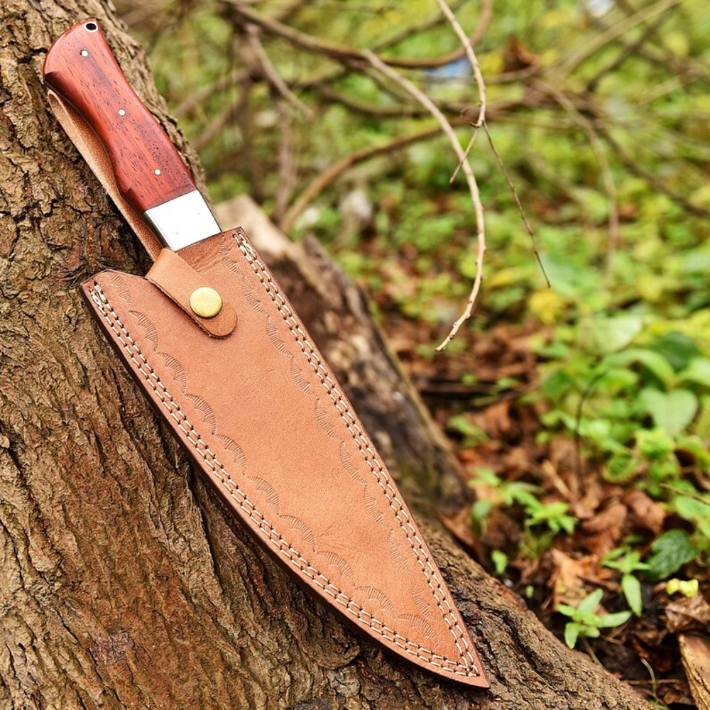 Custom Engraved Hand Forged Kitchen Knife Personalized Master Chef Kitchen Knife 4