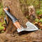 Custom Hand Made Carbon Steel Viking Axe With Wood And Leather Handle Sheath Included 2