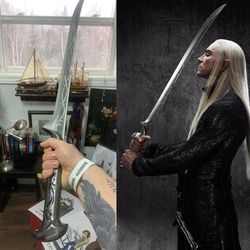 thranduils sword replica - elven elegance in a high - quality collectible blade. perfect gift for fans