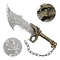 Kratos Blades Of Chaos God Of War Twin Blades With Chain Golden Edition For Gift 0