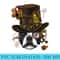 Steampunk Boston Terrier Steampunk Gears Pet Dog Lover - High Resolution PNG Designs - Unlock Vibrant Sublimation Designs