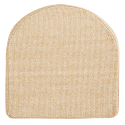Gusseted Outdoor Chair Cushion , color: Natural