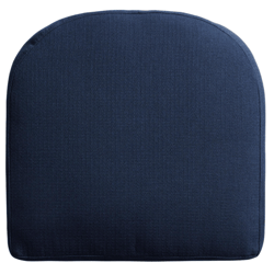 Gusseted Outdoor Chair Cushion , color: Blue