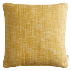 Indoor reversible outdoor throw pillow made of sturdy woven fabric , color: Honey