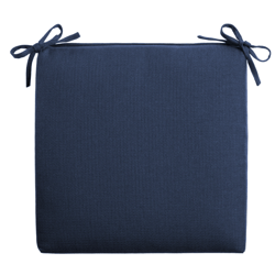 Textured Outdoor Chair Cushion , color: Blue