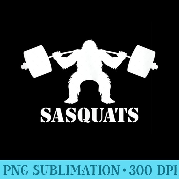 Bigfoot Pun Weightlifting Sasquatch Gym Fitness Sasquat - PN | Inspire ...