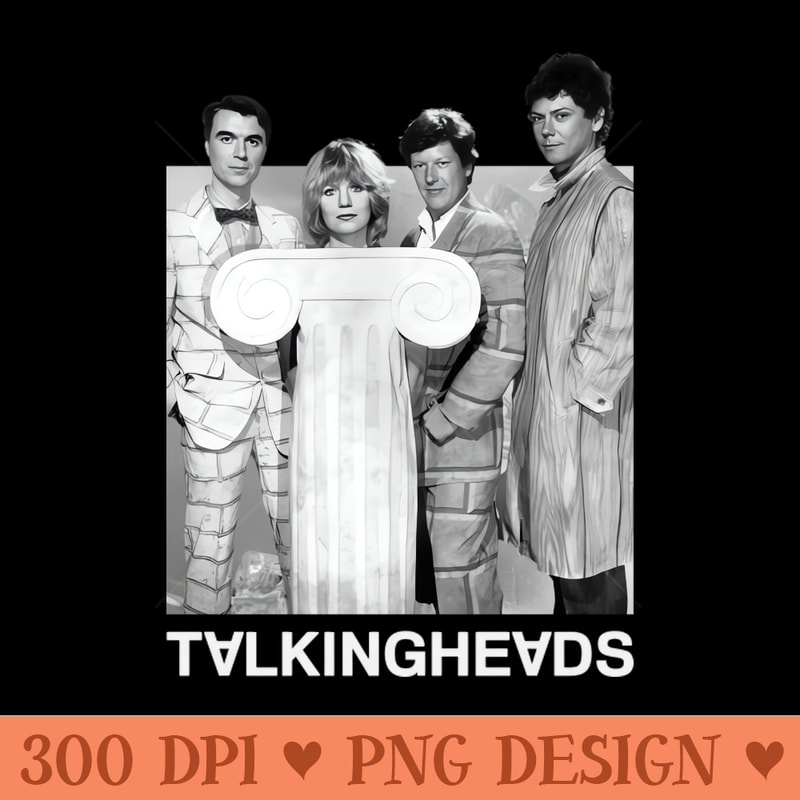 Vintage Talking Heads - Unique Sublimation patterns | Inspire Uplift