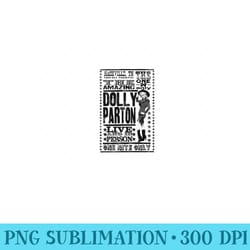 dolly parton the one and only sweatshirt - png graphics