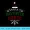 Santas Favorite Nurse Holiday Christmas Nursing - High Resolution PNG Artwork - Instant Access To Downloadable Files