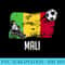 Mali Flag Jersey Malian Soccer Team Malian - Download PNG Picture - Stunning Sublimation Graphics