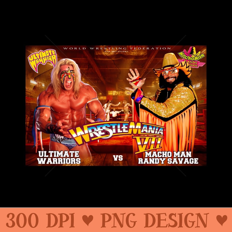 Warrior v Macho - Download PNG images - Easy-To-Print And User-Friendly Designs