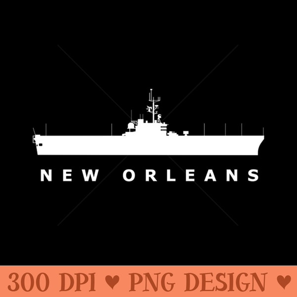 USS New Orleans LPH11 - High resolution PNG download - Limited Edition And Exclusive Designs
