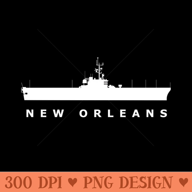 USS New Orleans LPH11 - High resolution PNG download - Limited Edition And Exclusive Designs