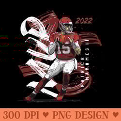 patrick mahomes ii kansas city mvp brush - high quality png files - defying the norms