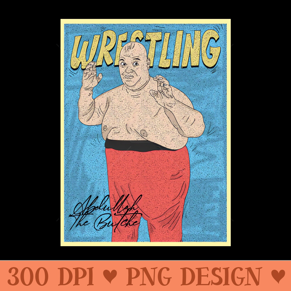 Artwork Abdullah The Butche Wrestling 0061.jpg