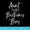 Aunt of the Birthday for Auntie Party - PNG Picture Download - Fashionable and Fearless