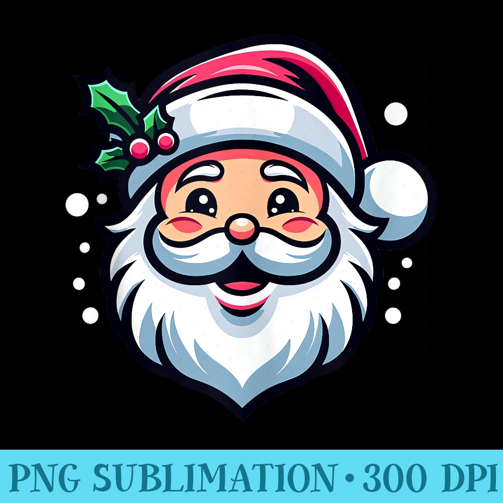 Pink Vintage Santa Claus Christmas Party Holiday - Shirt Vector Illustration - Perfect for Sublimation Art