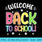 WELCOME BACK To School for Teacher students, WOMEN - High Resolution PNG Designs - High Resolution And Print-Ready Designs