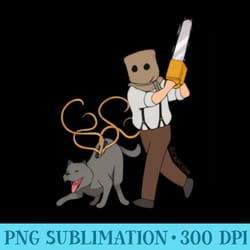 resident evil 4 the masterpiece theater chainsaw villager sweatshirt - png art files