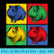 Pop Art Guinea Pig - PNG Image File Download - Unlock Vibrant Sublimation Designs
