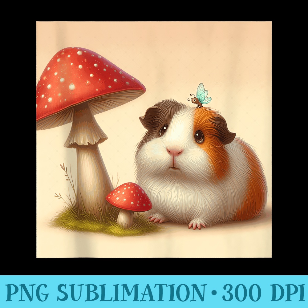 Guinea Pig Mushroom - Download PNG Artwork - Defying the Norms