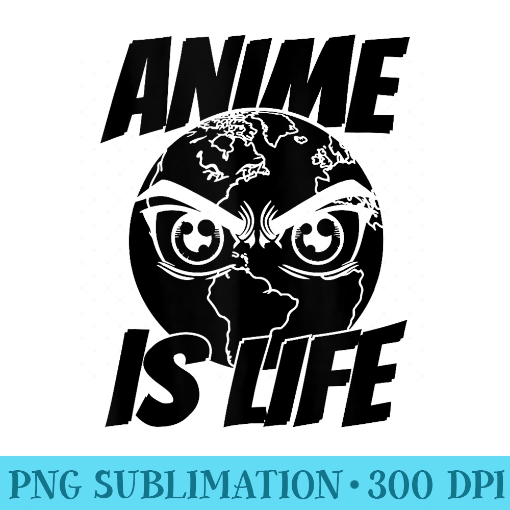 Anime Cosplay Otaku Japanese Japan Kawaii Manga Life Earth - PNG Download Artwork - Lifetime Access To Purchased Files
