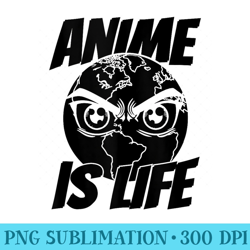 Anime Cosplay Otaku Japanese Japan Kawaii Manga Life Earth - PNG Download Artwork - Lifetime Access To Purchased Files