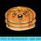 Kawaii Pancake Maker Breakfast Pancake - Printable PNG Graphics - Quick And Seamless Download Process