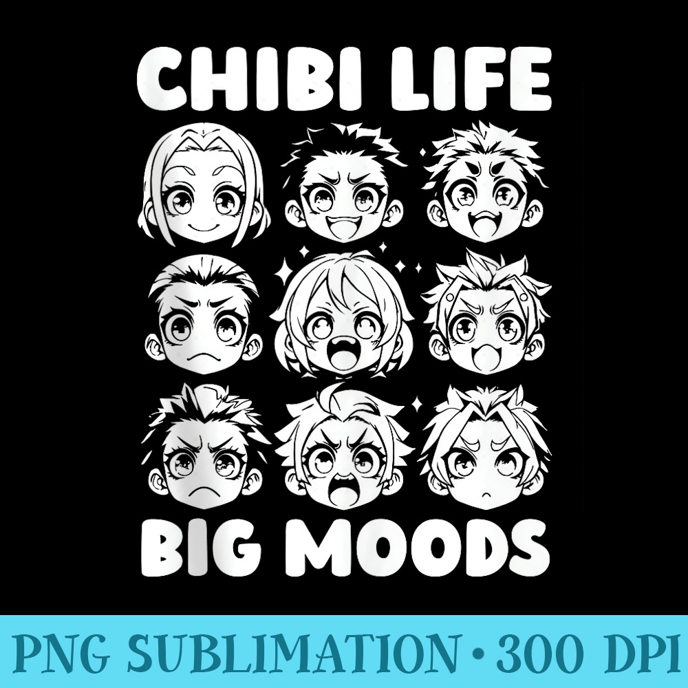 Anime Manga Cosplay Kawaii Otaku Japan Japanese Chibi - PNG Art Files - Unleash Your Creativity
