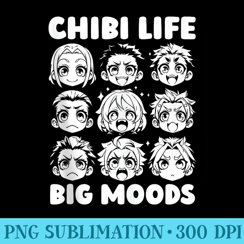 Anime Manga Cosplay Kawaii Otaku Japan Japanese Chibi - PNG Art Files - Unleash Your Creativity