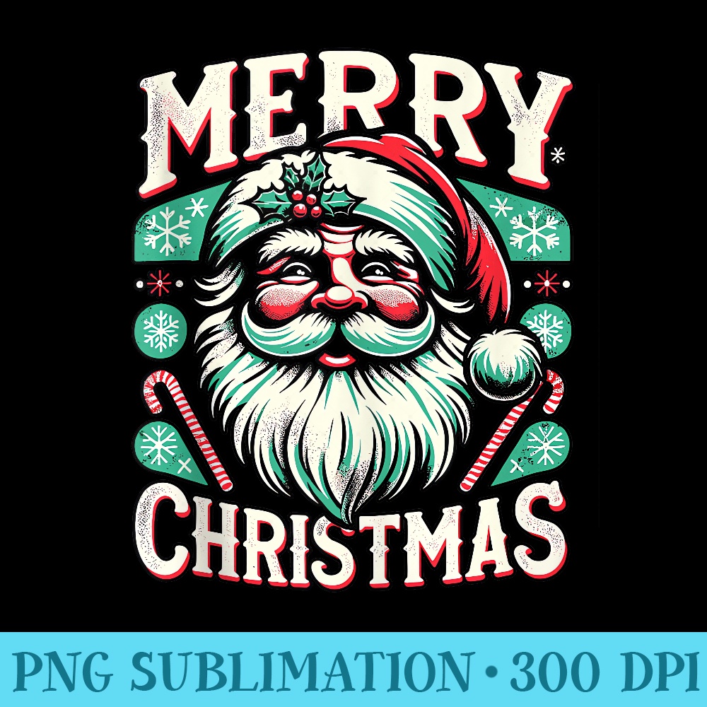 Pink Vintage Santa Claus Merry Christmas Party Holiday - High resolution PNG download - Trendsetting And Modern Collections