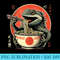 Lizard Ramen Reptile Kawaii Neko Japanese Noodles Aesthetic - Unique Sublimation patterns - Eco Friendly And Sustainable Digital Products