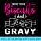 Mind your Biscuits and life will be Gravy - PNG Download Icon - Perfect for Personalization