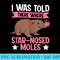 StarNosed Mole Toddler Quote for a Star Nosed Mole lover - PNG Download Clipart - Unlock Vibrant Sublimation Designs
