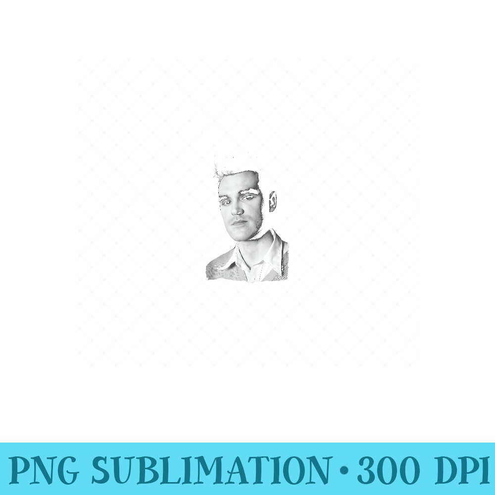 The Smiths Studio Portrait Of Morrissey - PNG Design Files - Limited Edition And Exclusive Designs