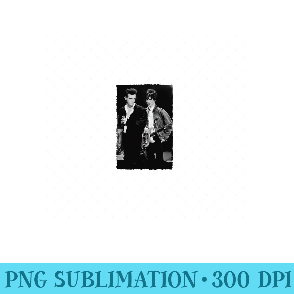 The Smiths Morrissey And Johnny Marr Live Still - Exclusive PNG designs - Trendsetting And Modern Collections