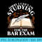 Law School Design For Attorney Student Studying Bar Exam - High Quality PNG files - Fashionable and Fearless